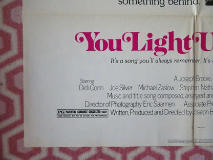 YOU LIGHT UP MY LIFE US ONE SHEET POSTER DIDI CONN JOE SLIVER 1977 Movie posters
