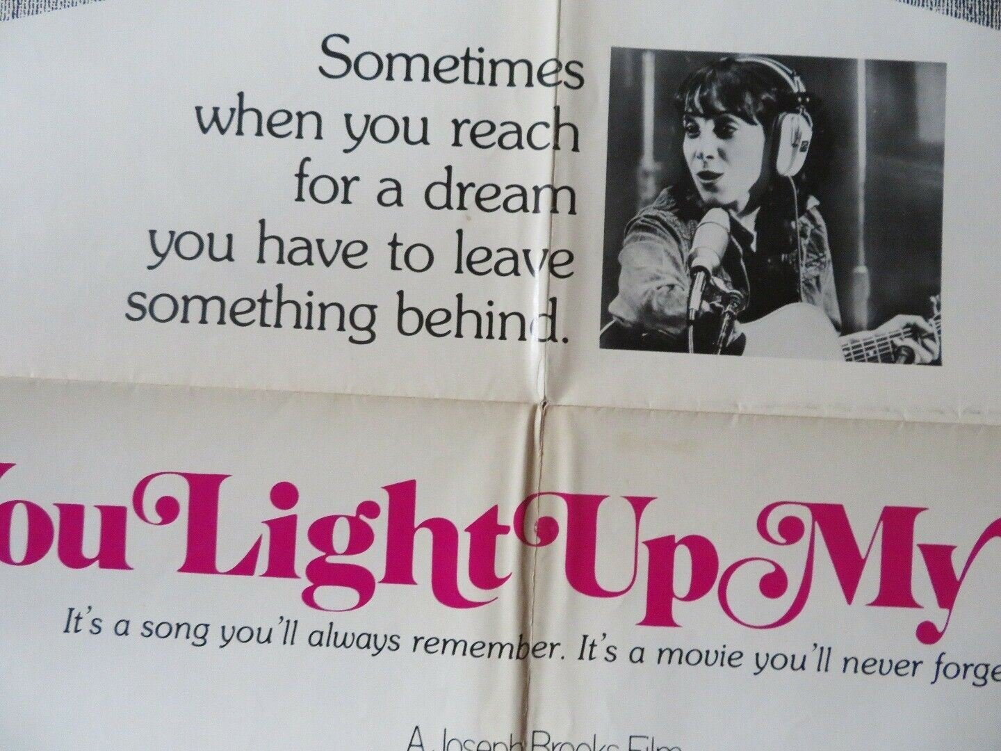 YOU LIGHT UP MY LIFE US ONE SHEET POSTER DIDI CONN JOE SLIVER 1977 Movie posters