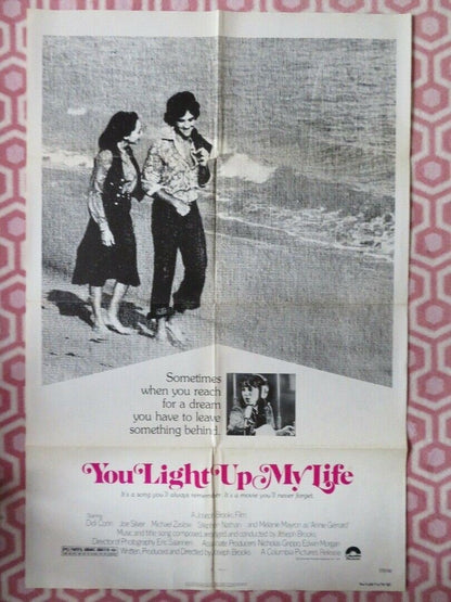 YOU LIGHT UP MY LIFE US ONE SHEET POSTER DIDI CONN JOE SLIVER 1977 Movie posters