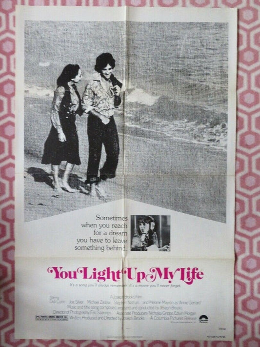 YOU LIGHT UP MY LIFE US ONE SHEET POSTER DIDI CONN JOE SLIVER 1977 Movie posters