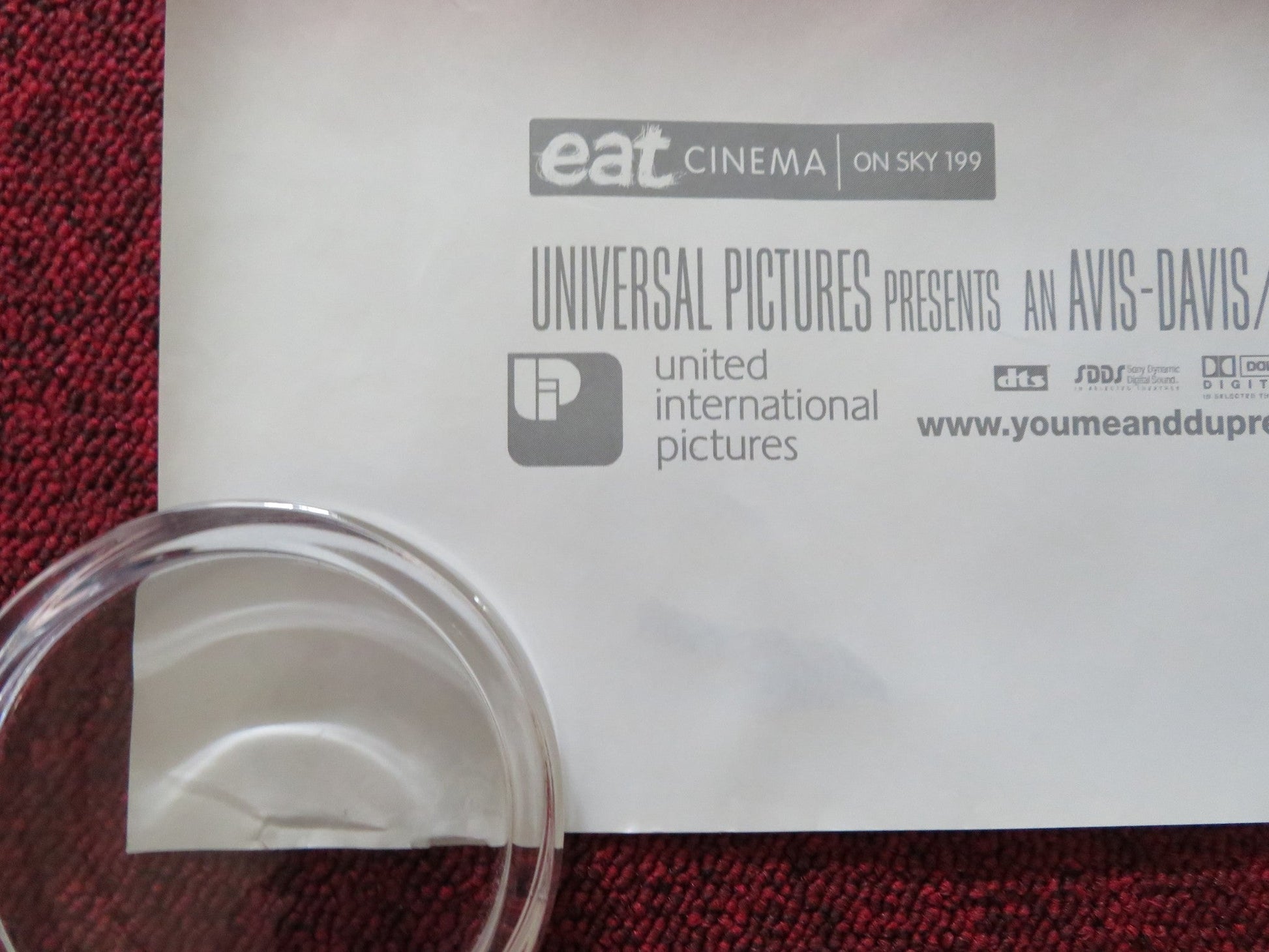 YOU, ME AND DUPREE UK QUAD ROLLED POSTER OWEN WILSON KATE HUDSON 2006 Rendezvous Cinema Movie posters