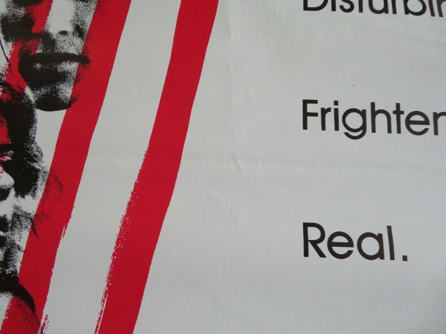 YOU TALKIN' TO ME? ONE SHEET ROLLED POSTER JIM YOUNGS 1987 Movie posters