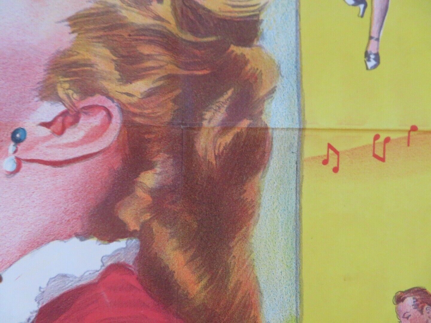 YOU WERE MEANT FOR ME FOLDED US ONE SHEET POSTER JEANNE CRAIN DAN DAILEY 1948 Movie posters