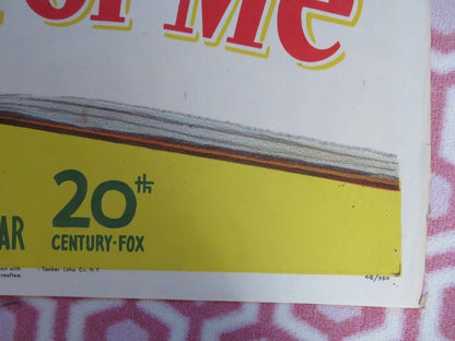 YOU WERE MEANT FOR ME FOLDED US ONE SHEET POSTER JEANNE CRAIN DAN DAILEY 1948 Movie posters