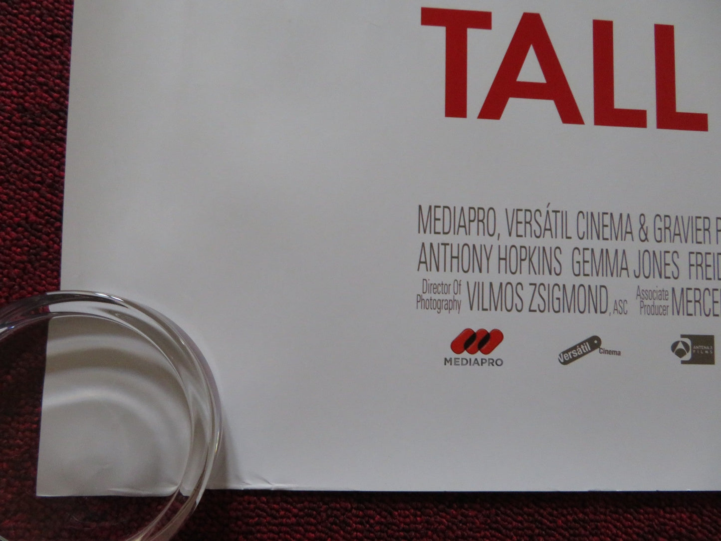 YOU WILL MEET A TALL DARK STRANGER UK QUAD (30"x 40") ROLLED POSTER 2010 Rendezvous Cinema Movie posters