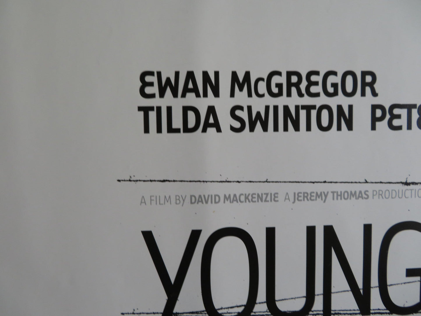 YOUNG ADAM UK QUAD (30"x 40") ROLLED POSTER EWAN MCGREGOR TILDA SWINTON 2003 Rendezvous Cinema Movie posters