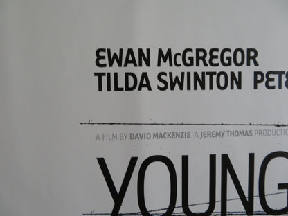 YOUNG ADAM UK QUAD (30"x 40") ROLLED POSTER EWAN MCGREGOR TILDA SWINTON 2003 Rendezvous Cinema Movie posters