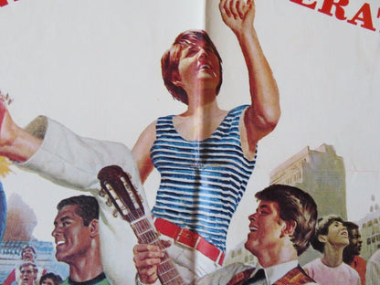 YOUNG AMERICANS FOLDED US ONE SHEET POSTER MILTON ANDERSON 1967 Movie posters