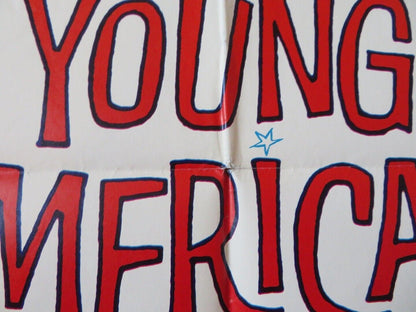 YOUNG AMERICANS FOLDED US ONE SHEET POSTER MILTON ANDERSON 1967 Movie posters