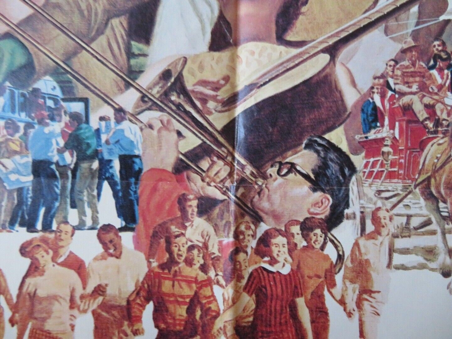 YOUNG AMERICANS FOLDED US ONE SHEET POSTER MILTON ANDERSON 1967 Movie posters