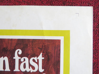 YOUNG BILLY YOUNG FOLDED US ONE SHEET POSTER ROBERT MITCHUM ANGIE DICKINSON 1969 Rendezvous Cinema Movie posters