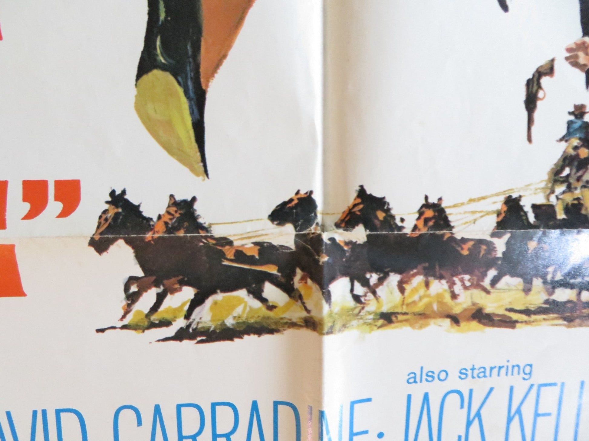 YOUNG BILLY YOUNG FOLDED US ONE SHEET POSTER ROBERT MITCHUM ANGIE DICKINSON 1969 Rendezvous Cinema Movie posters