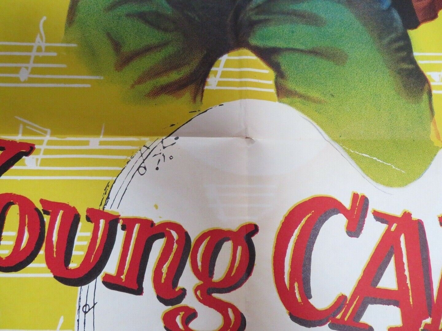 YOUNG CARUSO US ONE SHEET POSTER GINA LOLLOBRIGIBA 1953 Rendezvous Cinema Movie posters