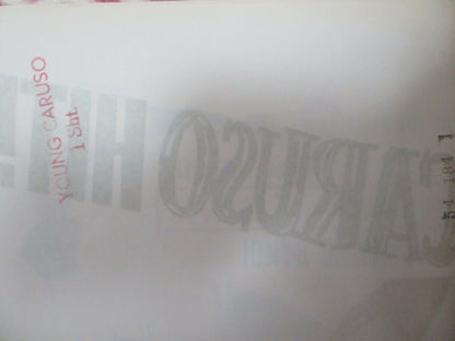 YOUNG CARUSO US ONE SHEET POSTER GINA LOLLOBRIGIBA 1953 Rendezvous Cinema Movie posters