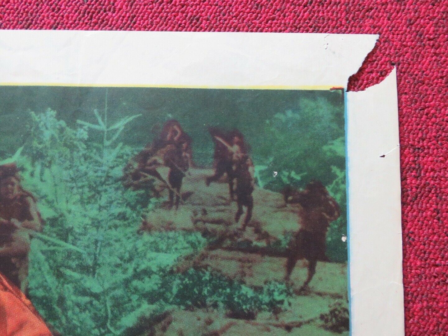 YOUNG DANIEL BOONE FOLDED US ONE SHEET POSTER DAVID BRUCE KRISTINE MILLER 1950 Movie posters