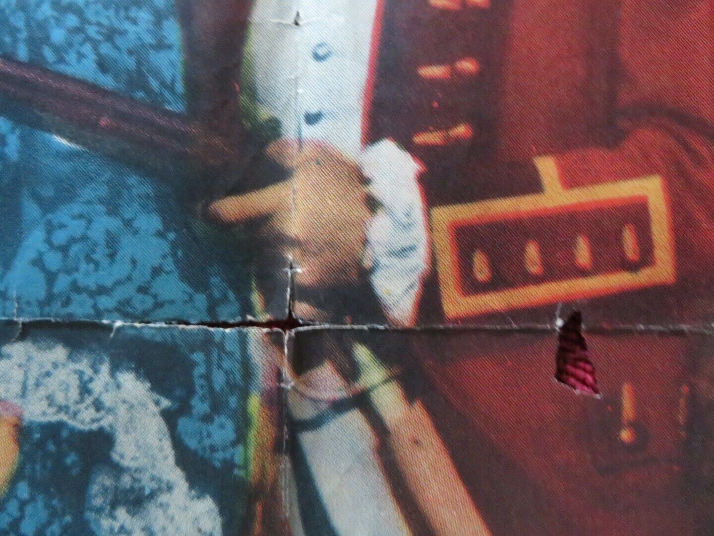 YOUNG DANIEL BOONE FOLDED US ONE SHEET POSTER DAVID BRUCE KRISTINE MILLER 1950 Movie posters