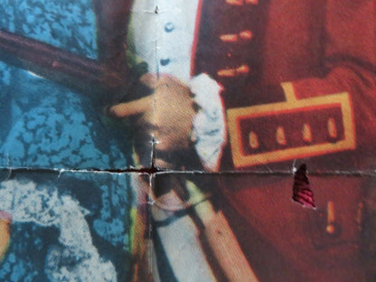 YOUNG DANIEL BOONE FOLDED US ONE SHEET POSTER DAVID BRUCE KRISTINE MILLER 1950 Movie posters