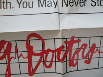 YOUNG DOCTORS IN LOVE FOLDED US ONE SHEET POSTER MICHAEL MCKEAN SEAN YOUNG 1982 Movie posters