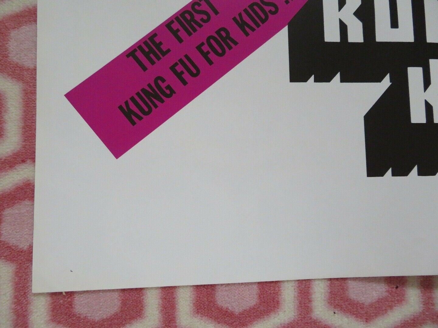 Young Dragons KUNG FU KIDS US ONE SHEET POSTER MEI - CHUN CHANG 1986 Movie posters