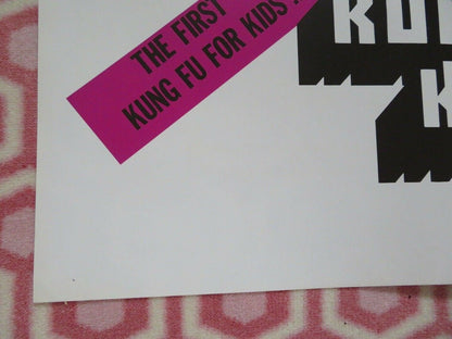 Young Dragons KUNG FU KIDS US ONE SHEET POSTER MEI - CHUN CHANG 1986 Movie posters