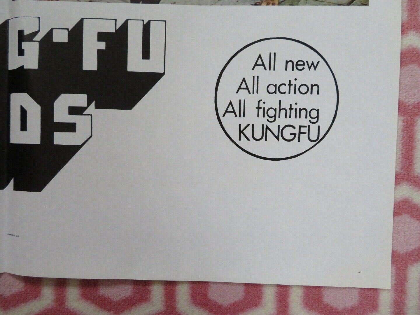 Young Dragons KUNG FU KIDS US ONE SHEET POSTER MEI - CHUN CHANG 1986 Movie posters