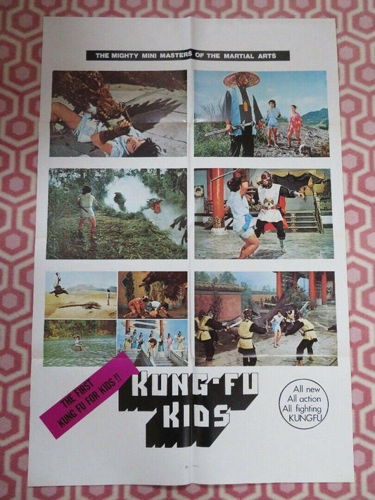 Young Dragons KUNG FU KIDS US ONE SHEET POSTER MEI - CHUN CHANG 1986 Movie posters