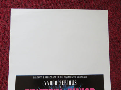 YOUNG EINSTEIN ITALIAN LOCANDINA POSTER YAHOO SERIOUS JOHN HOWARD 1990 Rendezvous Cinema Movie posters