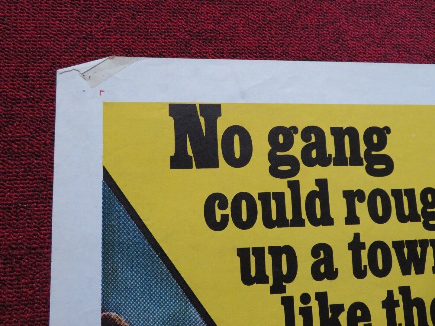 YOUNG FURY FOLDED US ONE SHEET POSTER RORY CALHOUN WILLIAM BENDIX 1965 Movie posters