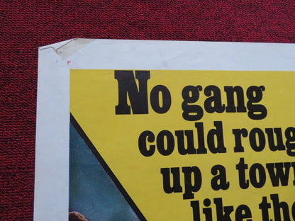 YOUNG FURY FOLDED US ONE SHEET POSTER RORY CALHOUN WILLIAM BENDIX 1965 Movie posters