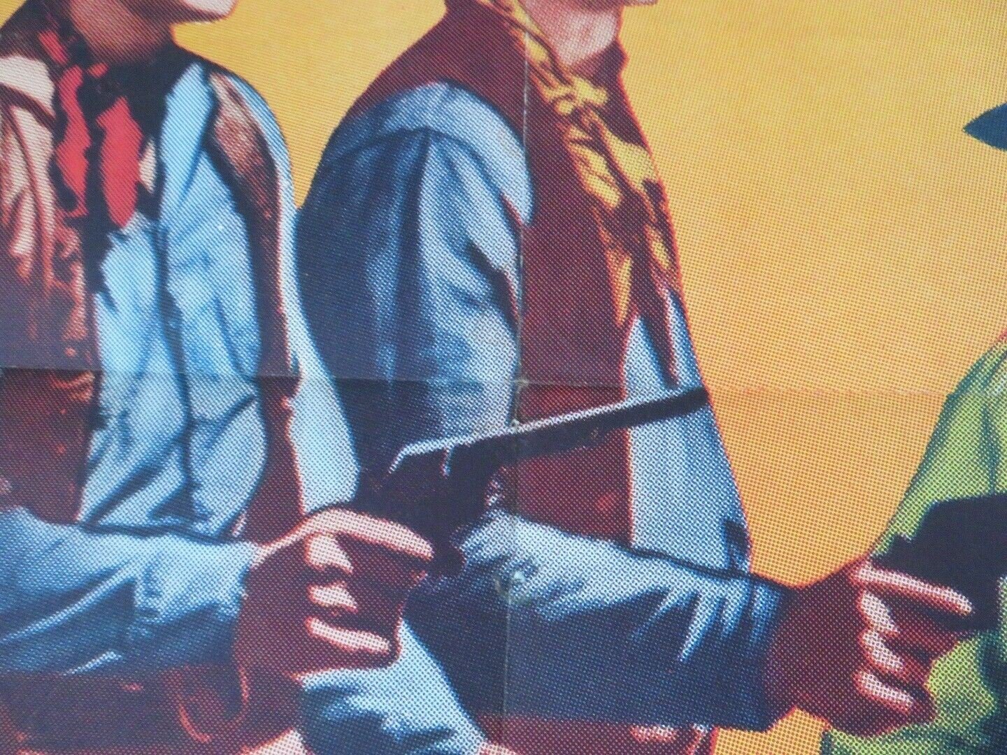 YOUNG GUNS OF TEXAS US ONE SHEET (27 x 41) POSTER JAMES MITCHUM ALANA LADD 1962 Movie posters