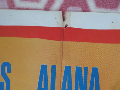 YOUNG GUNS OF TEXAS US ONE SHEET (27 x 41) POSTER JAMES MITCHUM ALANA LADD 1962 Movie posters