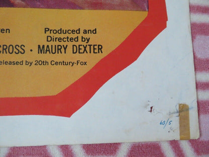 YOUNG GUNS OF TEXAS US ONE SHEET (27 x 41) POSTER JAMES MITCHUM ALANA LADD 1962 Movie posters