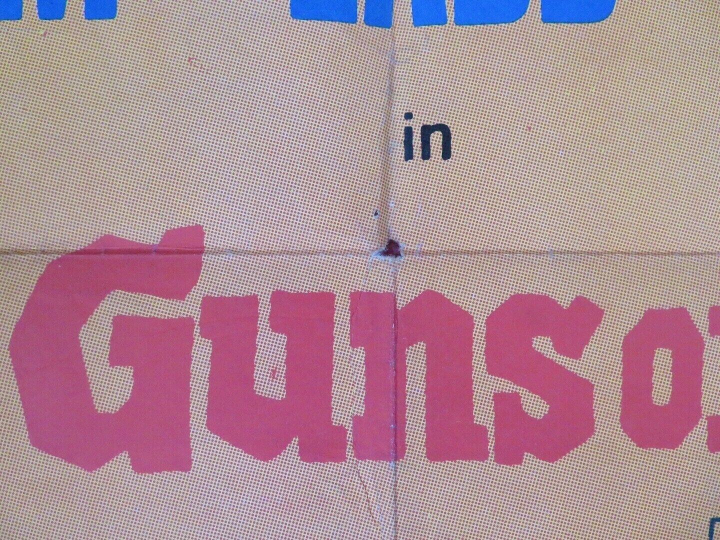 YOUNG GUNS OF TEXAS US ONE SHEET (27 x 41) POSTER JAMES MITCHUM ALANA LADD 1962 Movie posters