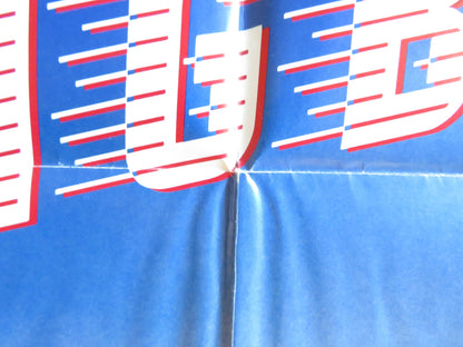 YOUNGBLOOD FOLDED US ONE SHEET POSTER ROB LOWE CYNTHIA GIBB 1986 Rendezvous Cinema Movie posters