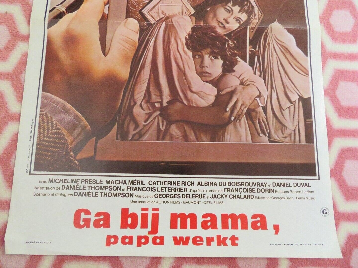 YOUR TURN MY TURN / Va voir maman, papa travaille BELGIUM (21.5"x 14.5") POSTER Movie posters