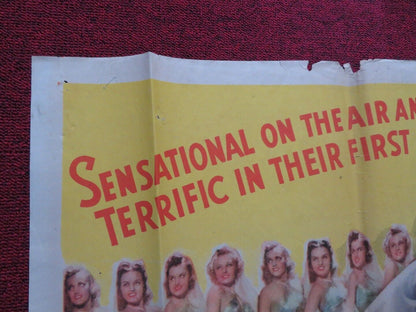 YOU'RE THE ONE FOLDED US ONE SHEET POSTER BONNIE BAKER ORRIN TUCKER 1940 Movie posters