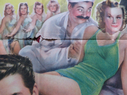 YOU'RE THE ONE FOLDED US ONE SHEET POSTER BONNIE BAKER ORRIN TUCKER 1940 Movie posters