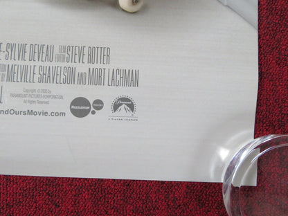 YOURS, MINE AND OURS US ONE SHEET ROLLED POSTER DENNIS QUAID RENE RUSSO 2005 Rendezvous Cinema Movie posters