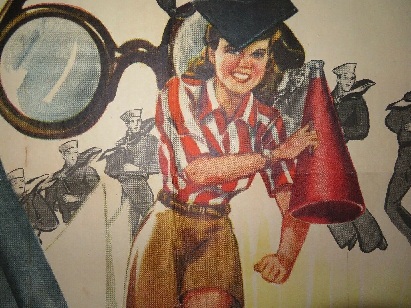 YOUTH ON PARADE US ONE SHEET POSTER JOHN HUBBARD RUTH TERRY TOM BROWN Movie posters