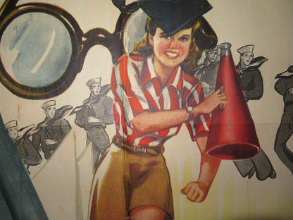 YOUTH ON PARADE US ONE SHEET POSTER JOHN HUBBARD RUTH TERRY TOM BROWN Movie posters