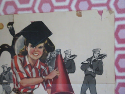 YOUTH ON PARADE US ONE SHEET POSTER JOHN HUBBARD RUTH TERRY TOM BROWN Movie posters