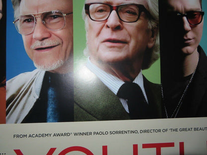 YOUTH QUAD (30"x 40") ROLLED POSTER MICHAEL CAINE HARVEY KEITHEL JANE FONDA Movie posters