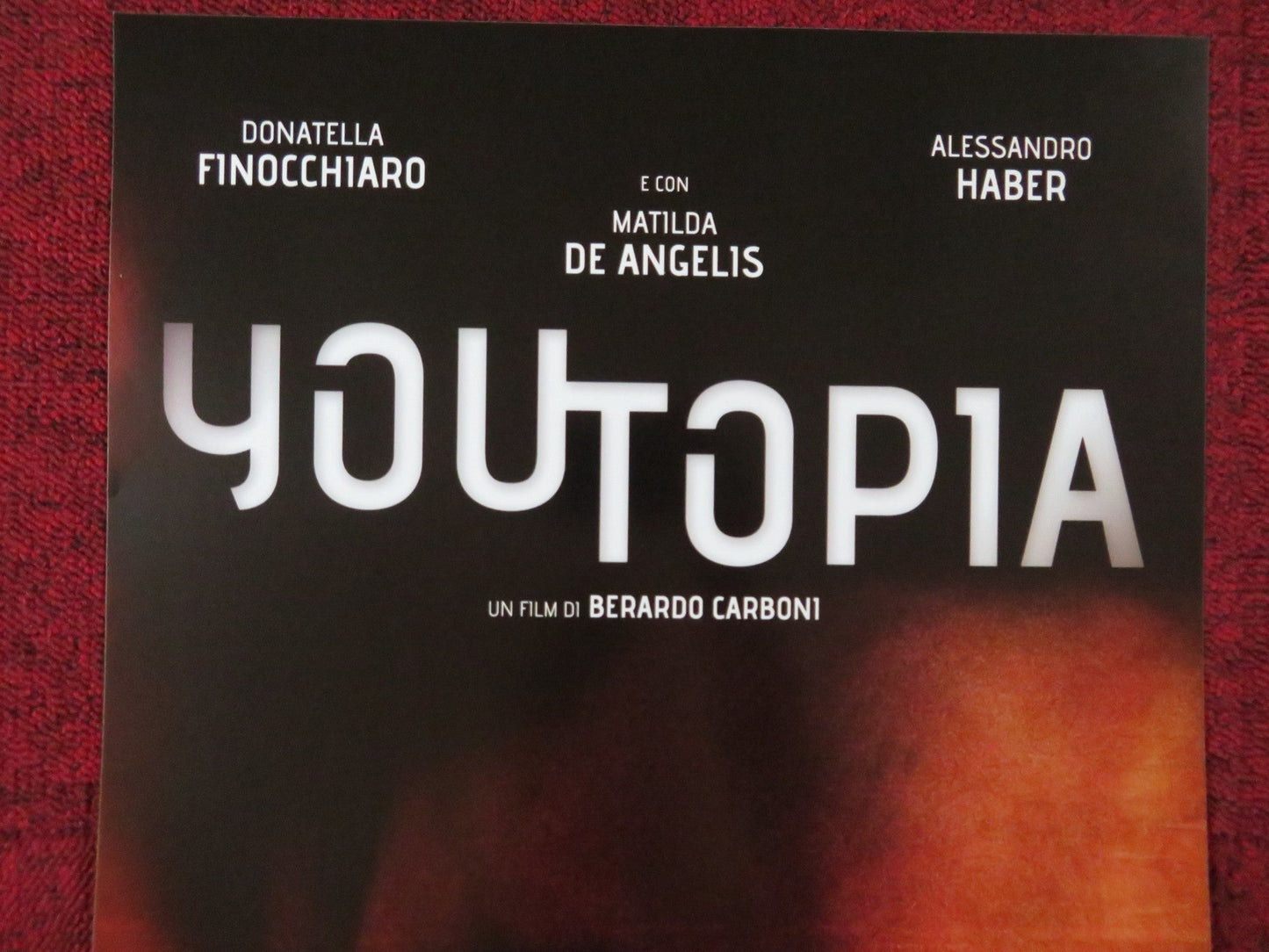 YOUTOPIA ITALIAN LOCANDINA POSTER DONATELLA FINOCCHIARO MATILDA DE ANGELIS 2018 Rendezvous Cinema Movie posters