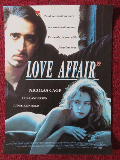 ZANDALEE FRENCH (15"x 21") POSTER NICOLAS CAGE ERIKA ANDERSON 1991 Movie posters