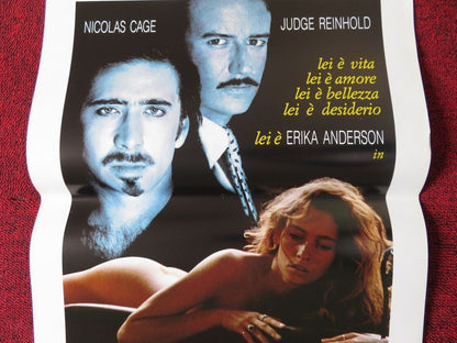 ZANDALEE ITALIAN LOCANDINA (27.5"x13") POSTER NICOLAS CAGE JUDGE REINHOLD 1991 Movie posters