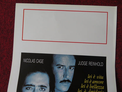 ZANDALEE ITALIAN LOCANDINA (27.5"x13") POSTER NICOLAS CAGE JUDGE REINHOLD 1991 Movie posters
