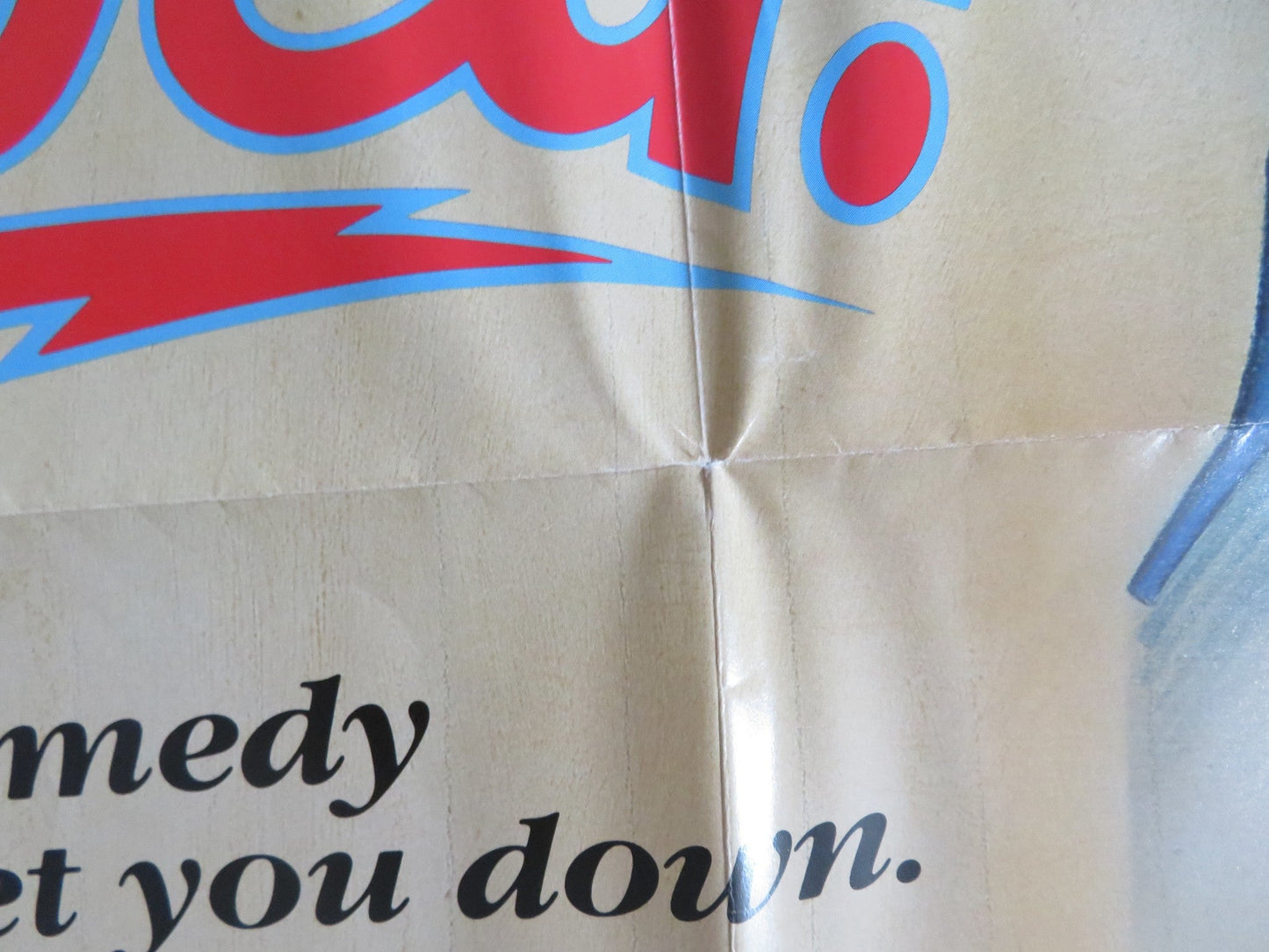 ZAPPED! FOLDED US ONE SHEET POSTER SCOTT BAIO WILLIE AAMES 1982 Rendezvous Cinema Movie posters