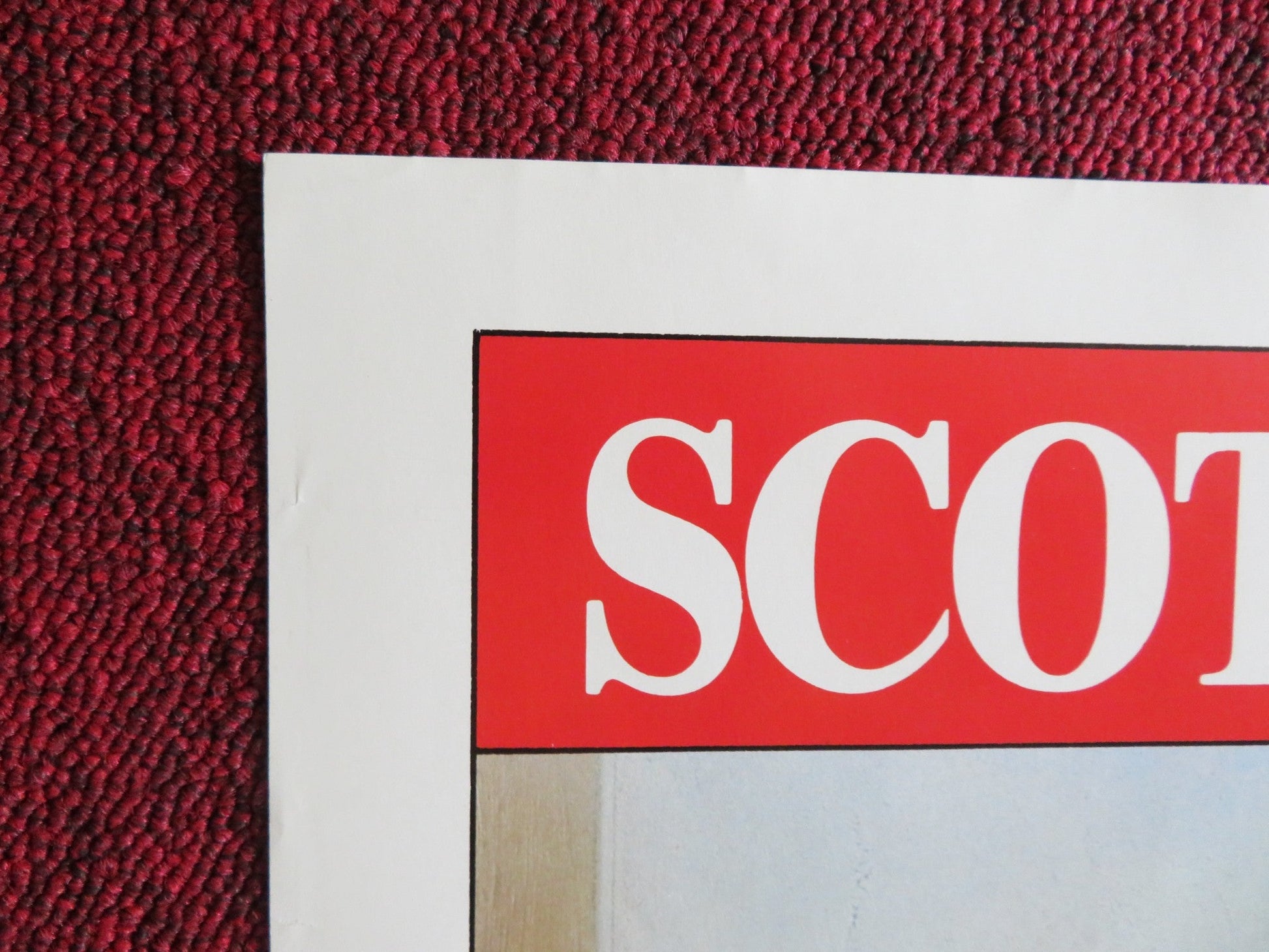 ZAPPED! FOLDED US ONE SHEET POSTER SCOTT BAIO WILLIE AAMES 1982 Rendezvous Cinema Movie posters