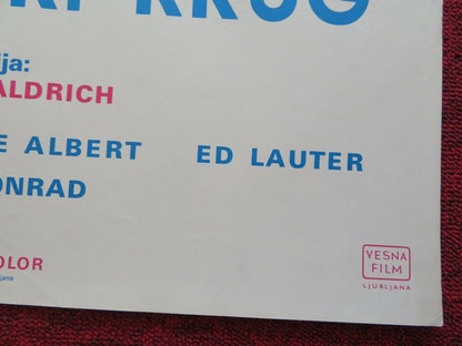 ZATVORSKI KRUG/ The Longest Yard YUGOSLAVIAN (19.5"x 27.5") POSTER 1974 Movie posters