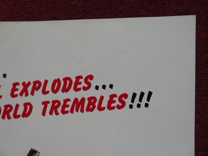 ZEBRA FORCE FOLDED US ONE SHEET POSTER MIKE LANE RICHARD X. SLATTERY 1976 Rendezvous Cinema Movie posters